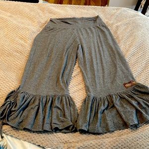 Matilda Jane Gray Ruffle Pants